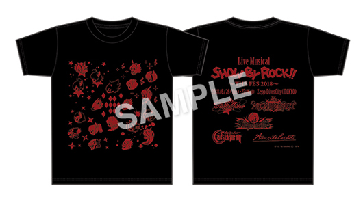 Live Musical「SHOW BY ROCK!!」～THE FES 2018～Tシャツイメージ